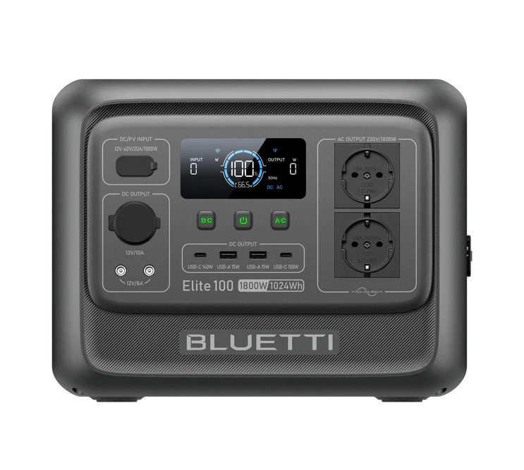 ИІнноваційний дизайн та конструкція Bluetti Elite 100 V2: зручність та міцність 